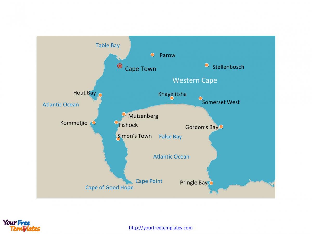 mapa cape espero