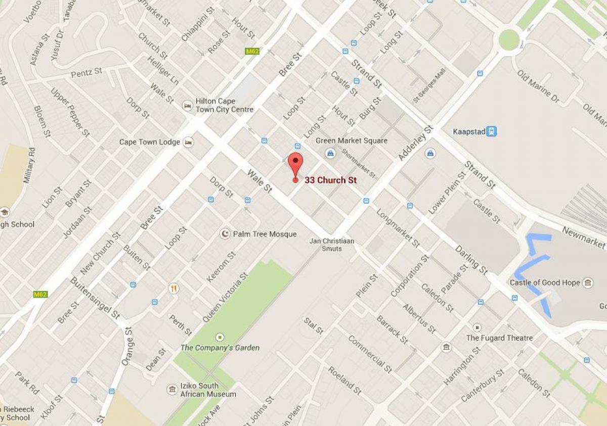 mapa eliza kalean Cape Town 
