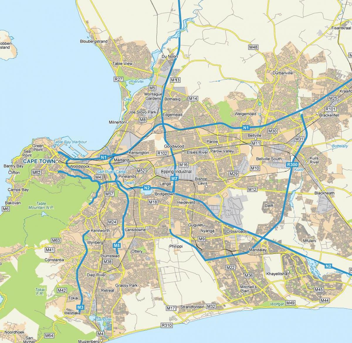 mapa epping Cape Town
