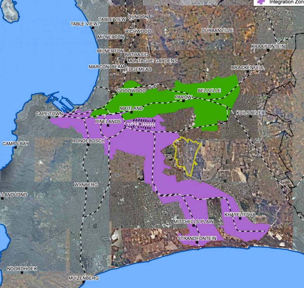 mapa goodwood Cape Town