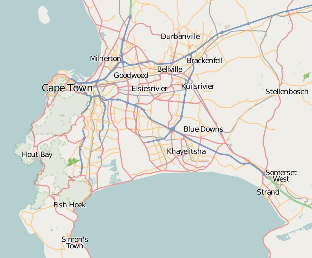mapa helize western cape
