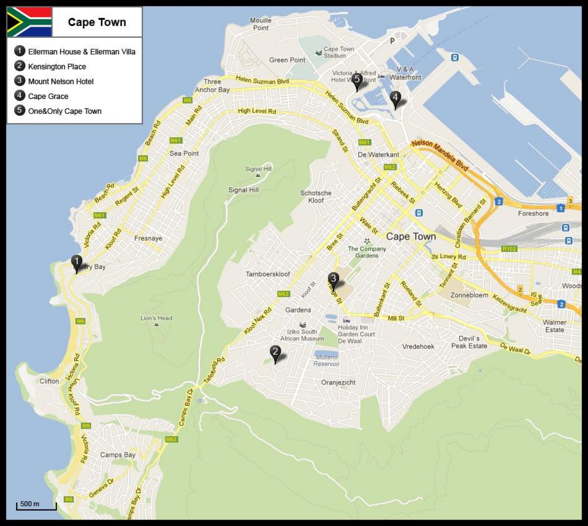 mapa kensington Cape Town
