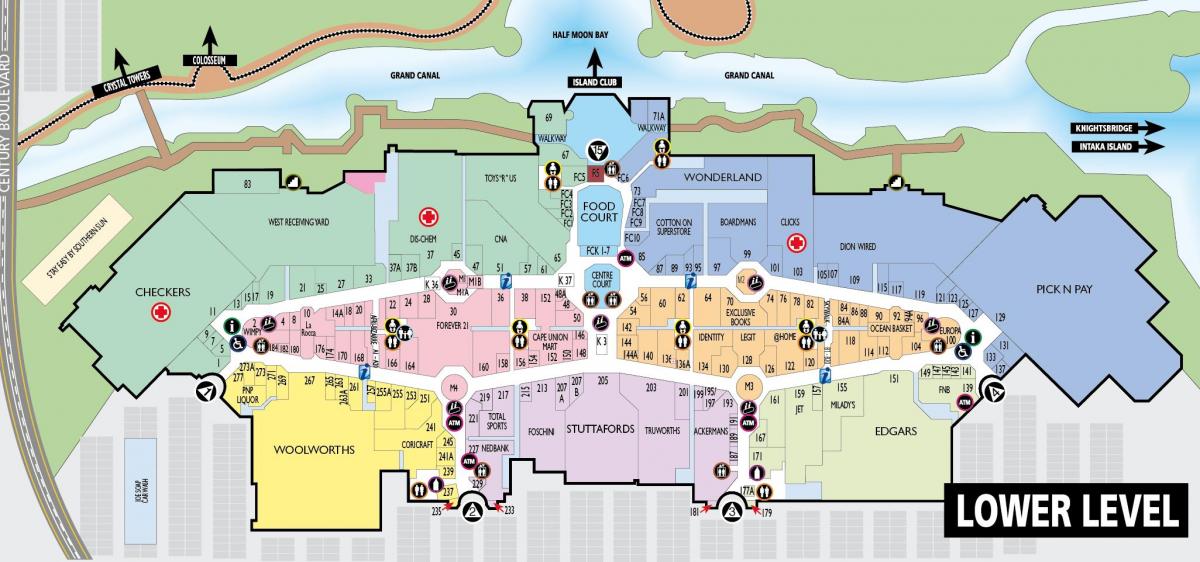 mapa mapa denda Cape Town