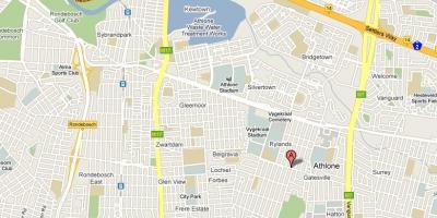 Mapa athlone Cape Town