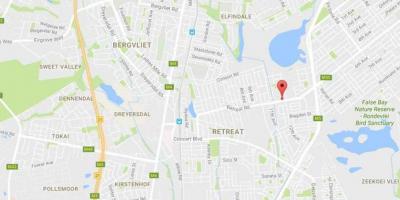Mapa bergvliet Cape Town