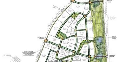 Mapa borgoña higiezinen Cape Town