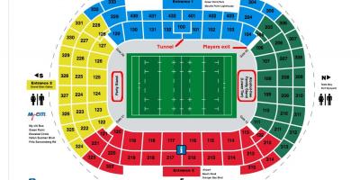 Mapa Cape Town stadium