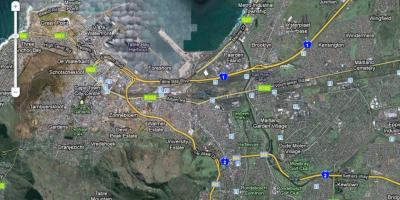Mapa Cape Town satelite