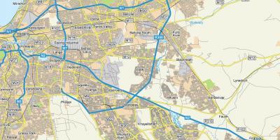 Mapa delft Cape Town