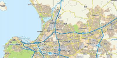 Mapa edgemead Cape Town