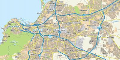 Mapa epping Cape Town