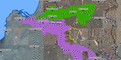 Mapa goodwood Cape Town
