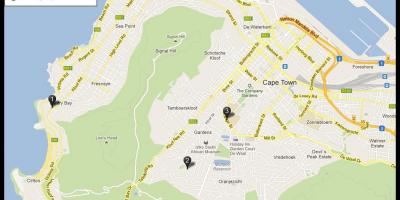 Mapa kensington Cape Town