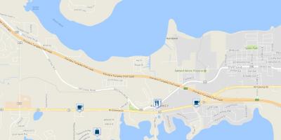 Mapa killarney lorategiak