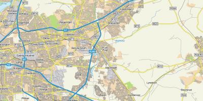 Mapa kuilsriver Cape Town