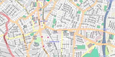 Mapa lansdowne Cape Town