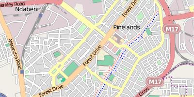 Mapa maitland Cape Town