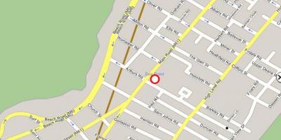 Mapa itsas puntu Cape Town