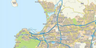 Mapa milnerton eta inguratzen