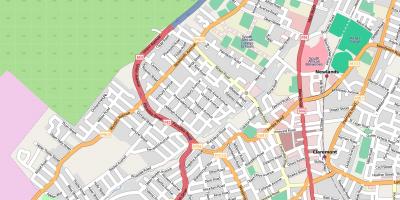 Mapa newlands Cape Town