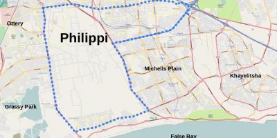 Mapa philippi Cape Town