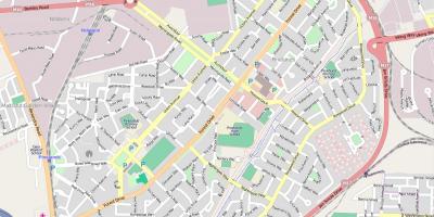 Mapa pinelands Cape Town