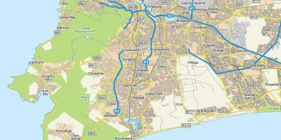 Mapa plumstead Cape Town