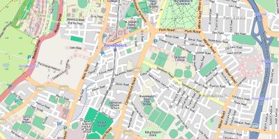 Mapa rondebosch Cape Town